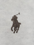 Nwt Polo Ralph Lauren Cream w/Brown Horse Half-Zip Sweater - Unique Style