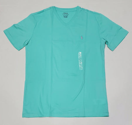 Nwt Polo Sport White/Neon Spellout Classic Fit Tee