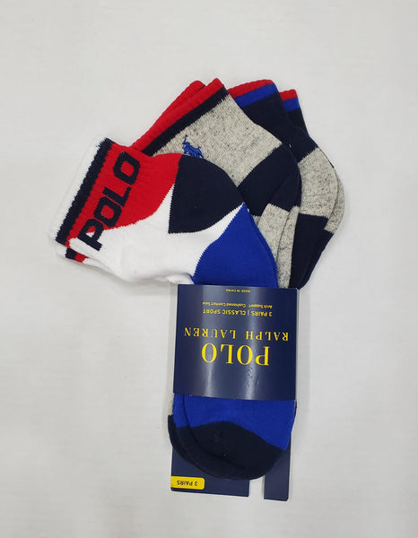 Nwt Polo Ralph Lauren 3 Pack Socks - Unique Style