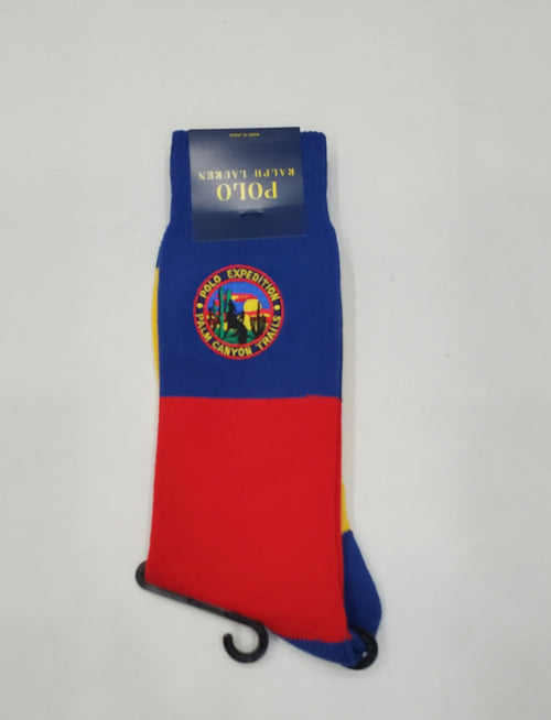 Nwt Polo Ralph Lauren Polo Expedition palm canyon trails cotton socks - Unique Style