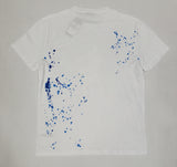 Nwt Polo Ralph Lauren Big Pony Paint Splatter Classic Fit Tee