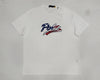 Nwt Polo Ralph Lauren White American Flag Script Tee