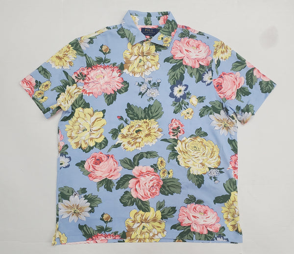 Nwt Polo Ralph Lauren Floral Print Classic Fit Polo