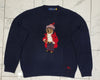 Nwt Polo Ralph Lauren Navy Duffle Coat Teddy Bear Sweater