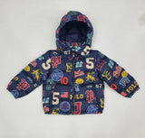 Nwt Polo Ralph Lauren Kids Allover Logo Down Jacket