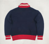 Nwt Polo Ralph Lauren Navy/Red United States R.L.P.C 1967 Shawl Sweater