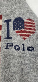 Nwt Polo Ralph Lauren American Flag I Love Polo Rollneck Wool Sweater