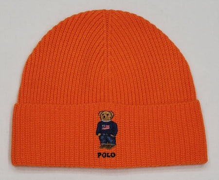 Nwt Polo Ralph Lauren Polo Bears Ski Team Embroidered Skully