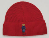 Nwt Polo Ralph Lauren Red RL Sweater Teddy Bear Skully