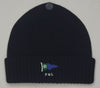 Nwt Polo Ralph Lauren Black PRL Pennant Skully