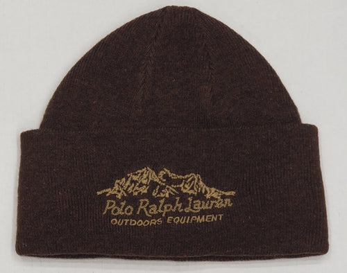 Nwt Polo Ralph Lauren Brown Outdoors Equipment Skully