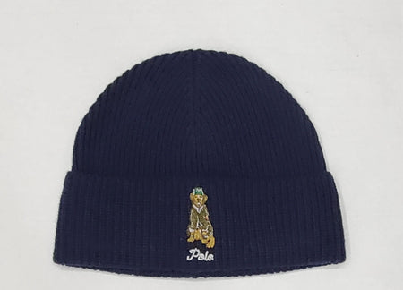 Nwt Polo Ralph Lauren Polo Bears Ski Team Embroidered Skully