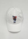 Nwt Polo Ralph Lauren Olympic Teddy Bear Leather Adjustable Strap Hat