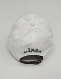 Nwt Polo Ralph Lauren Olympic Teddy Bear Leather Adjustable Strap Hat