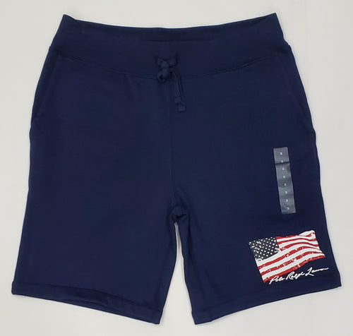 Nwt Polo Ralph Lauren Navy USA Flag Shorts