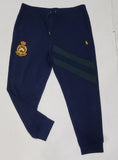 Nwt Polo Ralph Lauren Navy/Green Crest Joggers