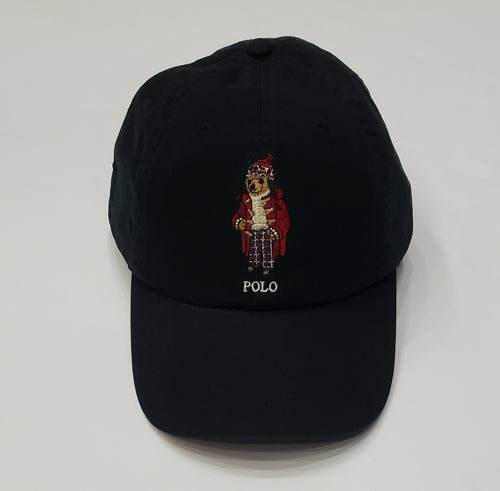 Nwt Polo Ralph Lauren Red Toggle Jacket Teddy Bear Adjustable Leather Strap Back Hat