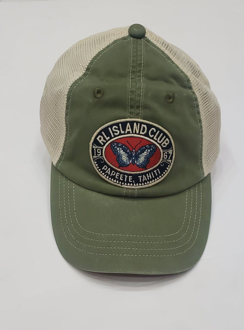 Nwt Polo Ralph Lauren RL Island Trucker Hat