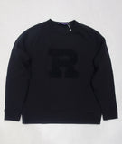 Ralph Lauren Purple Label R Chenille Patch Sweater