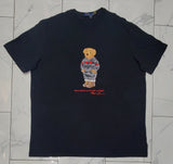 Nwt Polo Ralph Lauren Black Skier Bear Tee