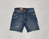 Nwt Polo Ralph Lauren Blue Jean Paint Classic Fit Shorts