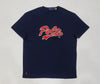 Nwt Polo Ralph Lauren Navy Script Patch Classic Fit Tee