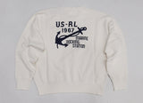 Nwt Polo Ralph Lauren White Anchor Sweatshirt