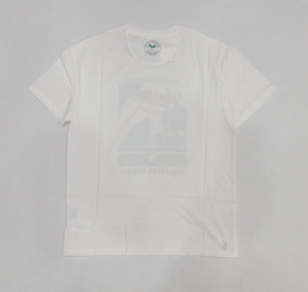 Nwt Polo Ralph Lauren White Wimbledon Tennis Classic Fit Tee