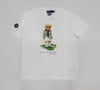Nwt Polo Ralph Lauren White Tennis Teddy Bear Classic Fit Tee