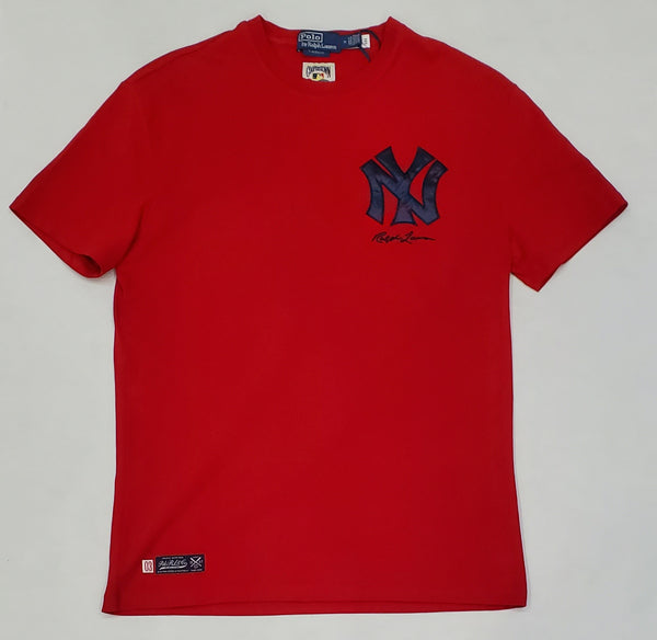 Nwt Polo Ralph Lauren Red NY New York Classic Fit Tee