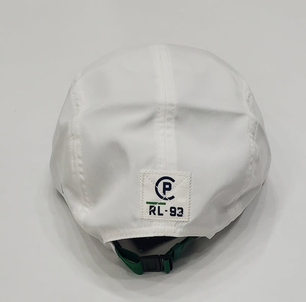 Nwt Polo Ralph Lauren White US-93 5 Panel Strap Back Hat
