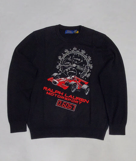Nwt Polo Ralph Lauren Navy Olympic USA Patch Sweatshirt