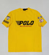 Nwt Polo Ralph Lauren Yellow  Racing 67 Motor Sport Classic Fit Tee - Unique Style