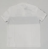 Nwt Polo Ralph Lauren White Racing 500 Racing Series Patches Short Sleeve Polo