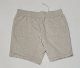 Nwt Polo Ralph Lauren Grey Heather Spellout Patch Shorts - Unique Style