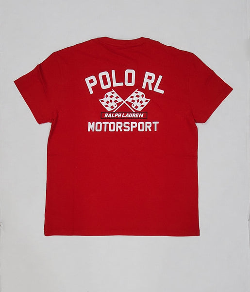 Nwt Polo Ralph Lauren Red Motor Sport Classic Fit Tee