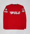 Nwt Polo Ralph Lauren Red Motor Sport  Long Sleeve Classic Fit Tee - Unique Style