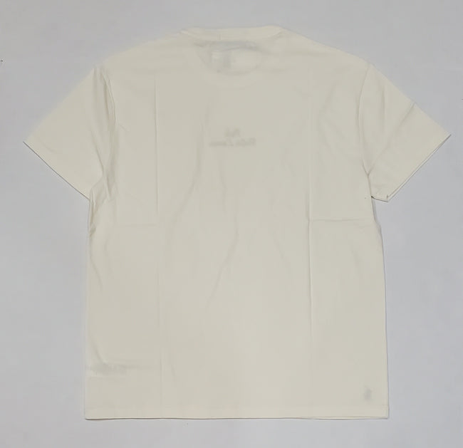 Nwt Polo Ralph Lauren Cream Logo Classic Fit Tee