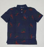 Nwt Polo Ralph Lauren Allover P-Wing Foot Classic Fit Polo