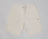 Nwt Polo Ralph Lauren Cream Small Pony Double Knit Shorts - Unique Style