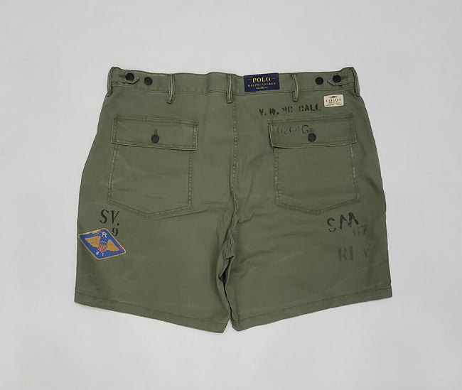 Nwt Polo Ralph Lauren Olive Pacific Tour 1967 Shorts