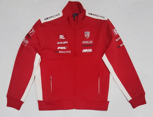 Nwt Polo Ralph Lauren Red Racing PRL Zip Track Jacket