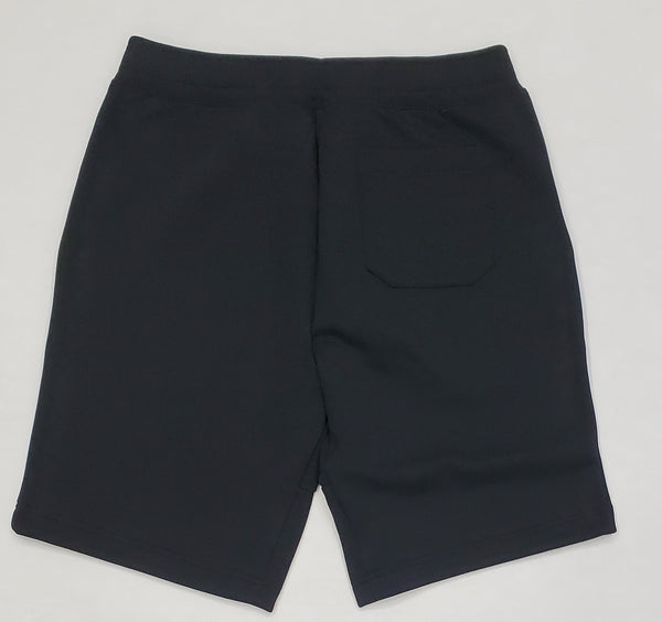 Nwt Polo Ralph Lauren Black With White Small Pony Double Knit Small Pony Shorts - Unique Style