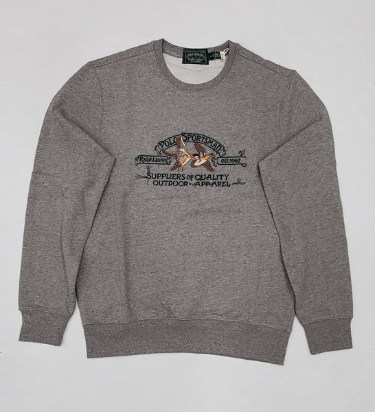Nwt Polo Country Grey Sportsman Outdoors Sweatshirt