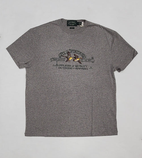 Nwt Polo Country Grey Sportsman Outdoors Classic Fit  Tee - Unique Style