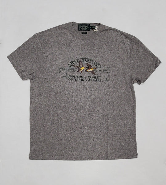 Nwt Polo Country Grey Sportsman Outdoors Classic Fit  Tee