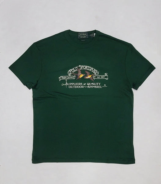 Nwt Polo Country Green Sportsman Outdoors Classic Fit  Tee