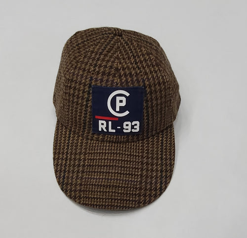 Nwt Polo Ralph Lauren Plaid CP-93 Long Bill Hat