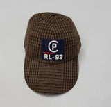 Nwt Polo Ralph Lauren Plaid CP-93 Long Bill Hat
