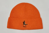 Nwt Polo Ralph Lauren Orange Mallard Duck Skully
